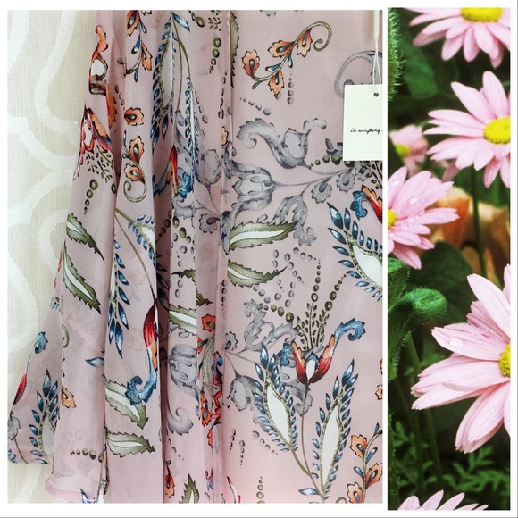 *LAST ONE!* Pink Wild Azalea Duster Kimono - Picture 4 of 6